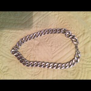 Heavy stainless steel choker, 16”